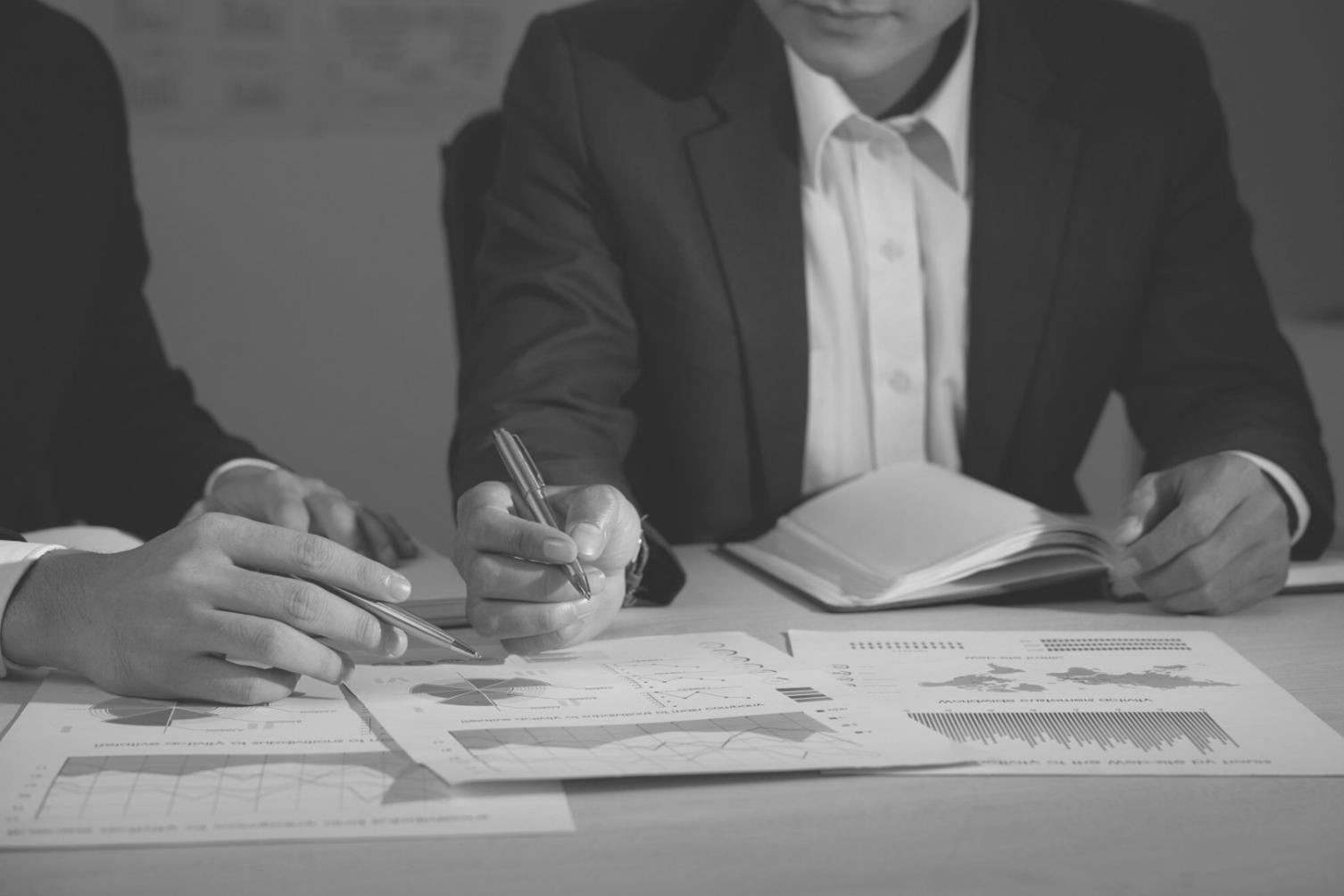 Reunión estratégica sobre planificación financiera